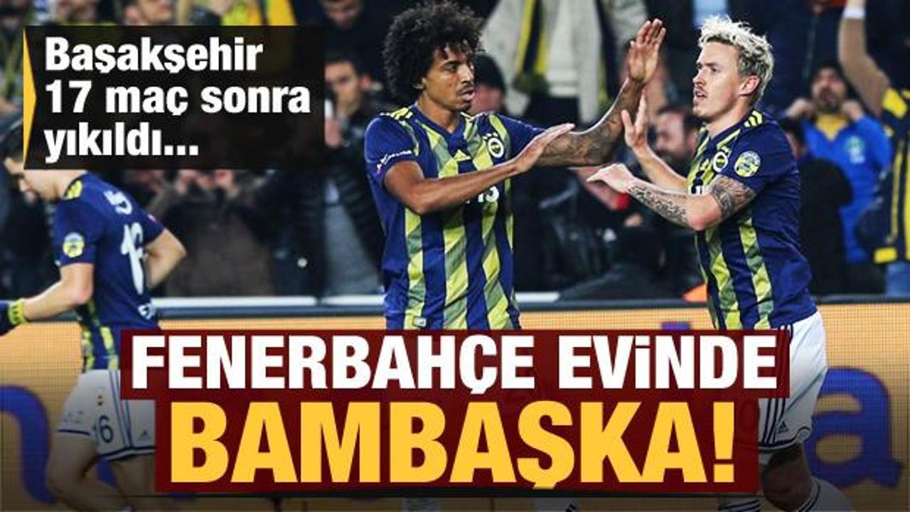 Fenerbahçe evinde bambaşka!