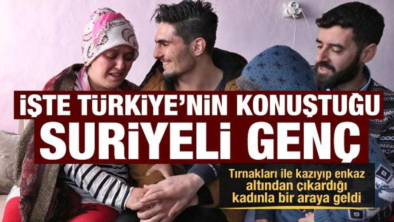 İşte Türkiye'nin konuştuğu Suriyeli genç