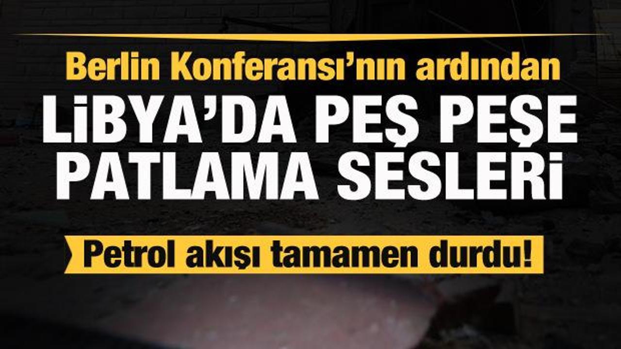 Son dakika haberi:  Zirve sonrası Libya'da korkulan oldu! Gerilim tırmanıyor!