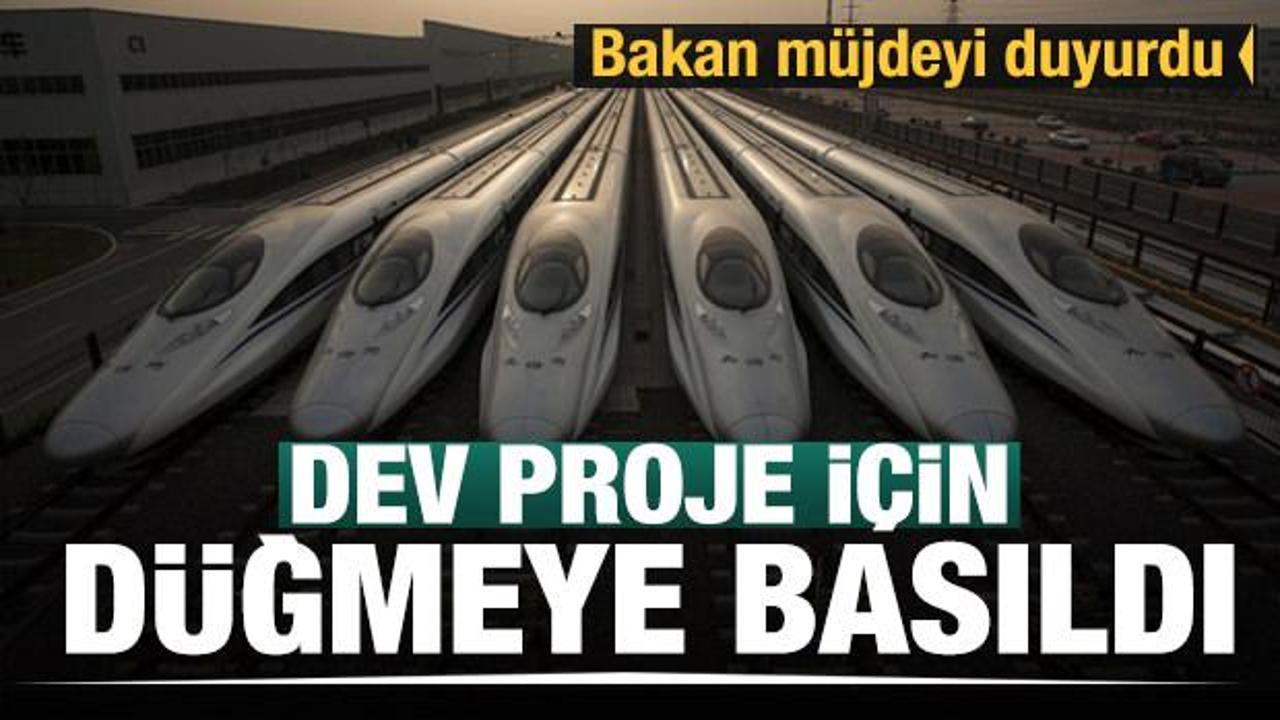Bakan Turhan'dan Eskişehir-Antalya hızlı demiryolu hattı açıklaması