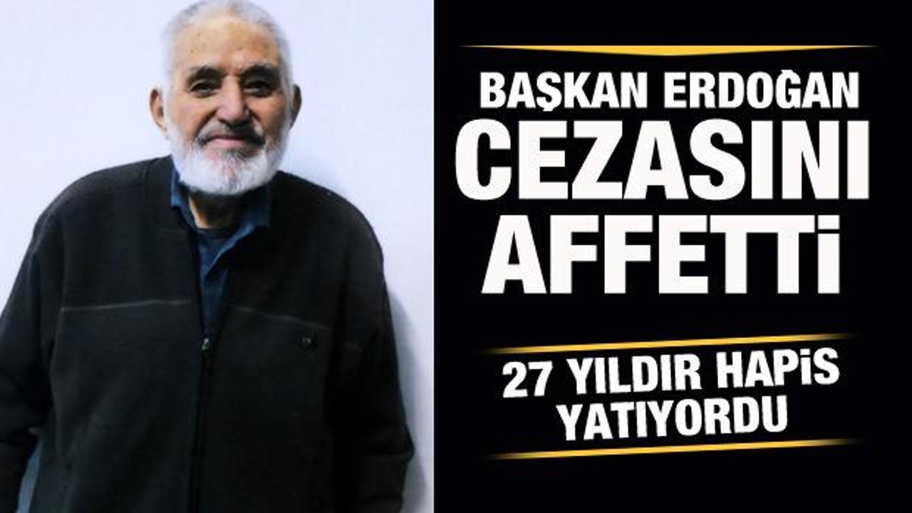 Başkan Erdoğan, Ahmet Turan Kılıç'ın cezasını kaldırdı