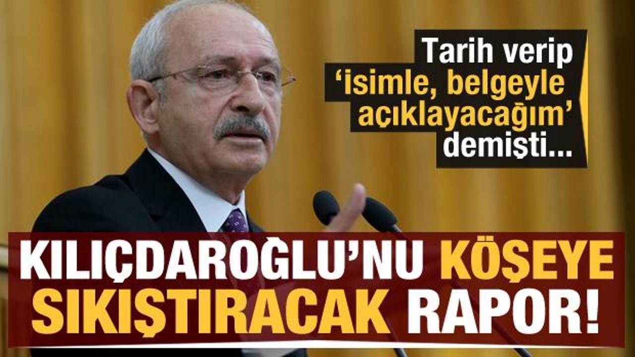 Kılıçdaroğlu'nu köşeye sıkıştıracak FETÖ raporu!