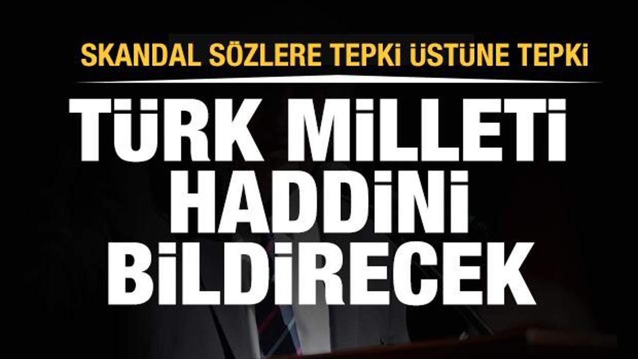 Son dakika: Akıncı'dan skandal! 'Türk milleti haddini bildirecek'