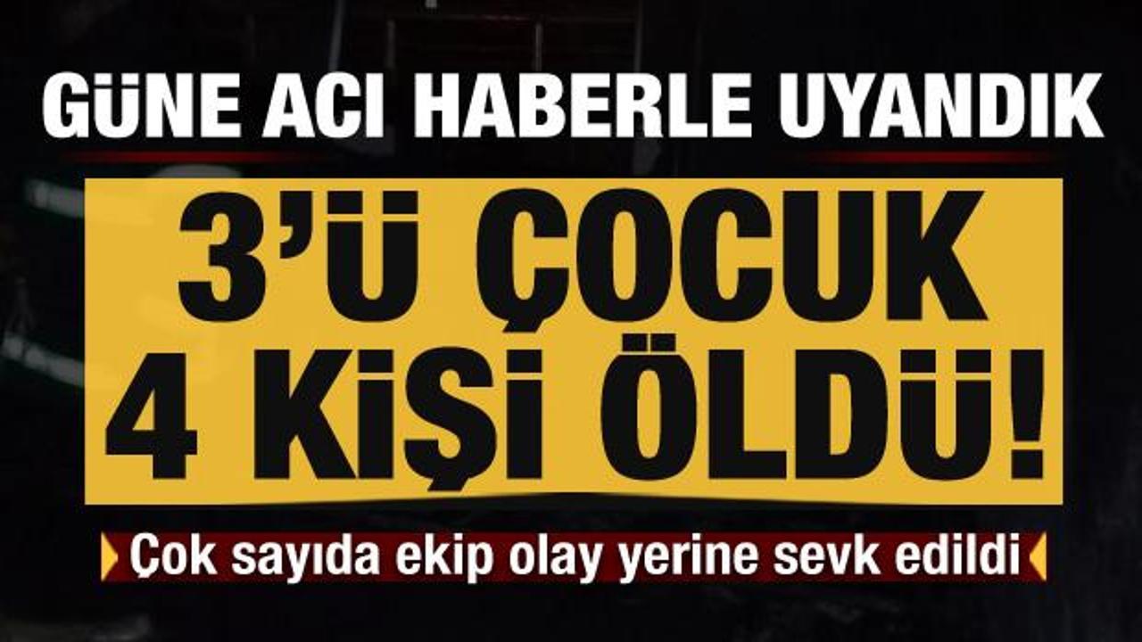 Mardin&rsquo;den kahreden haber! 3&rsquo;&uuml; &ccedil;ocuk 4 &ouml;l&uuml;