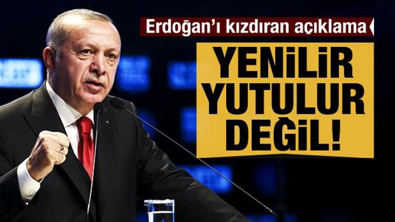 Cumhurbaşkanı Erdoğan: Yenilir yutulur değil!