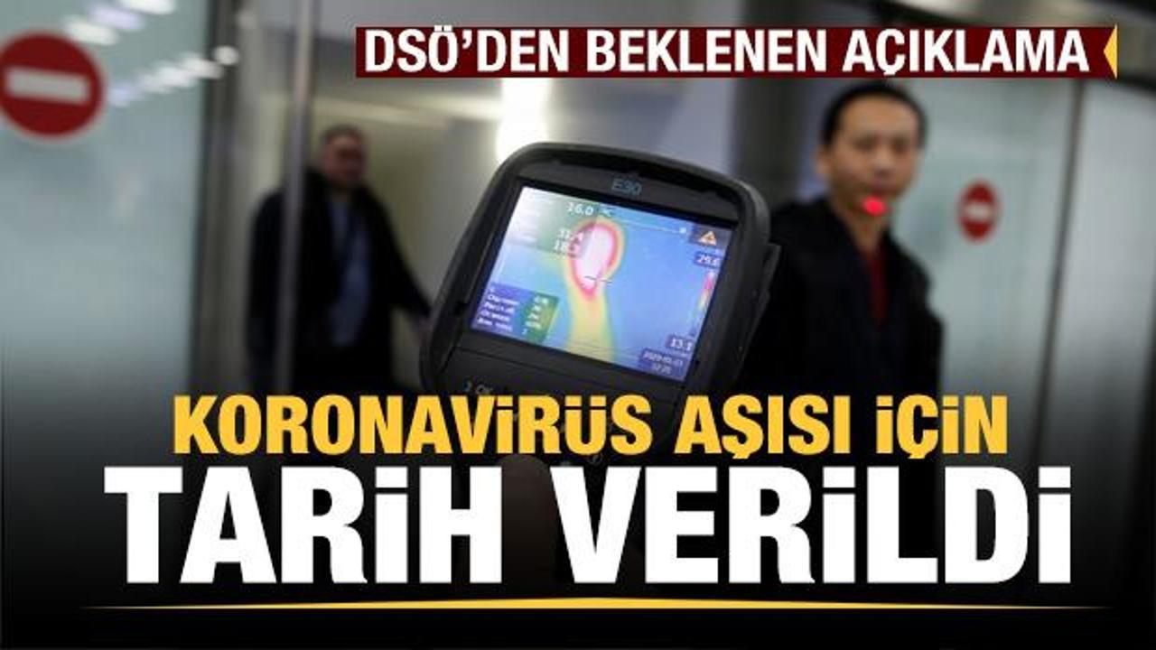 DSÖ'den dünyanın beklediği son dakika koronavirüs açıklaması! Aşı için zaman verildi