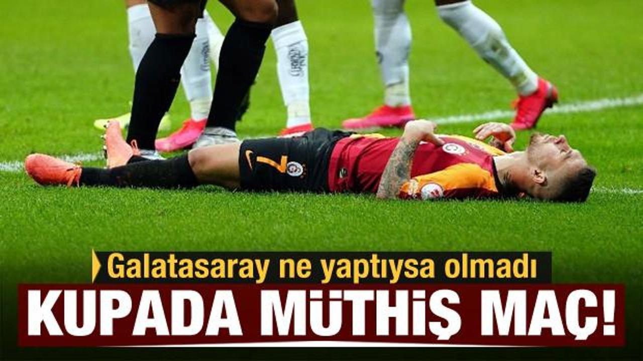 Galatasaray veda etti! Alanyaspor yarı finalde