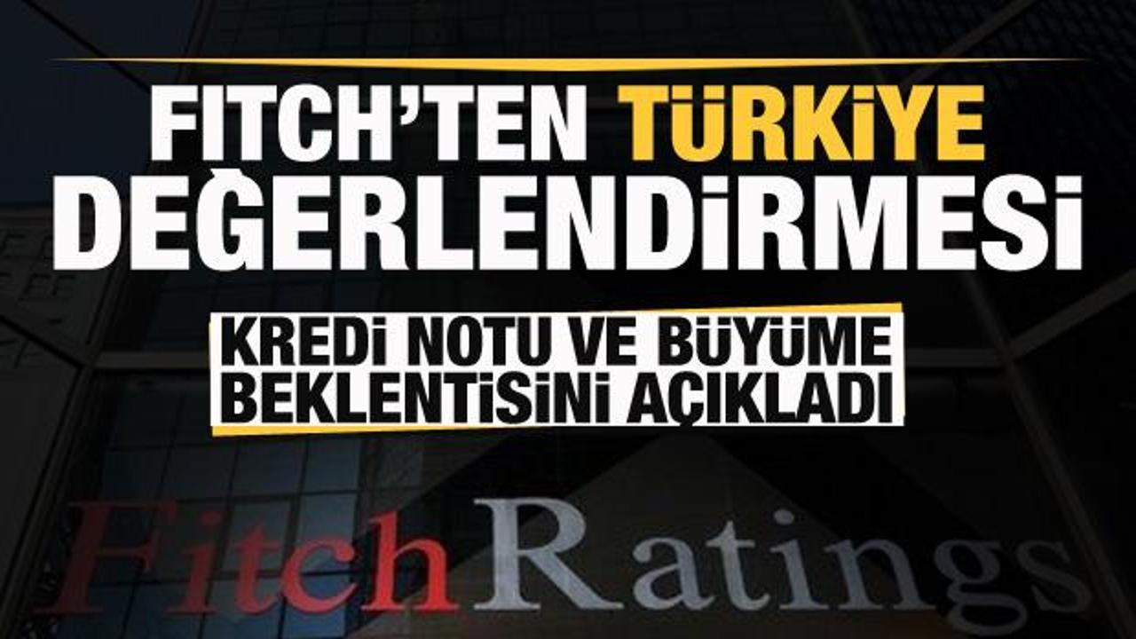 Fitch'ten Türkiye açıklaması