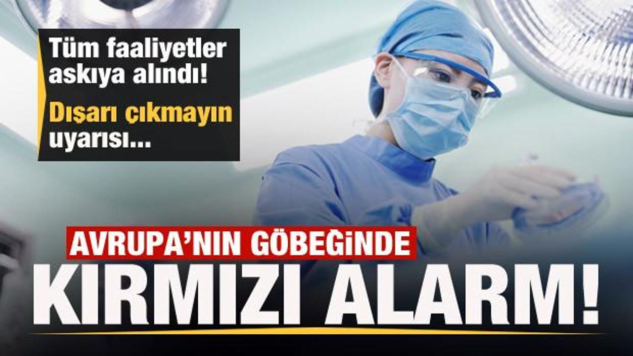 Avrupa'nın göbeğinde corona virüs alarmı! İlk ölüm geldi