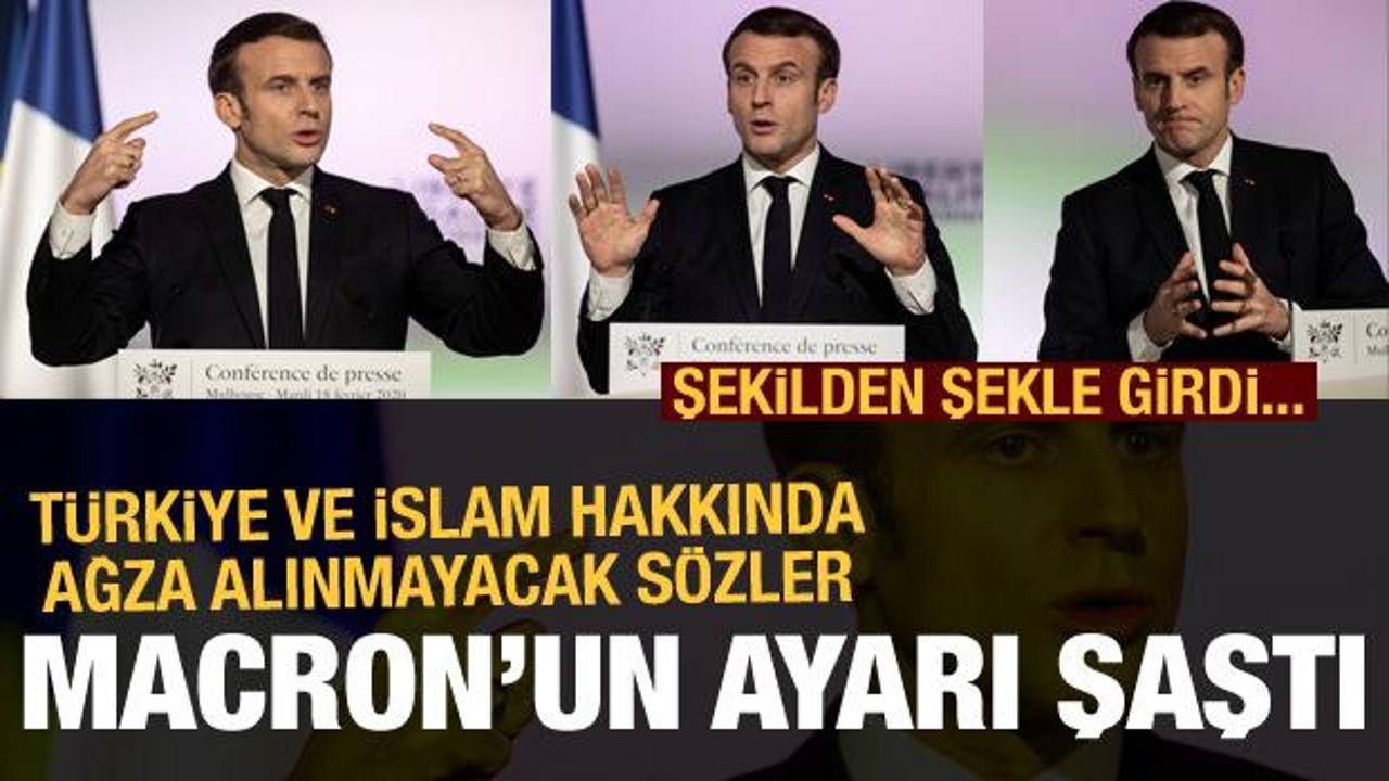 Macron'un ayarı şaştı! Türkiye ve İslam için ağza alınmayacak sözler