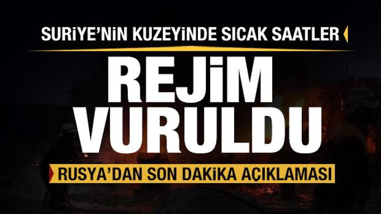 Türkiye Lazkiye'de vurdu! Rusya'dan son dakika açıklaması