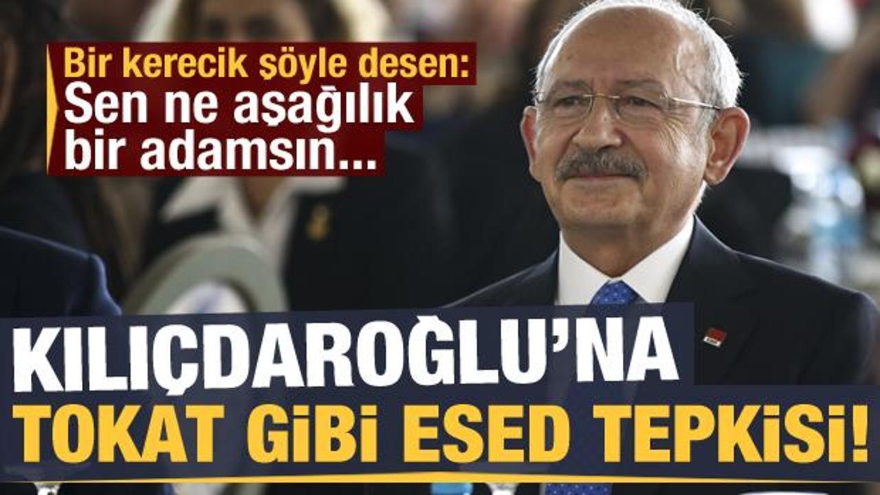 Kemal Kılı&ccedil;daroğlu'na &ccedil;ok sert Esed tepkisi!