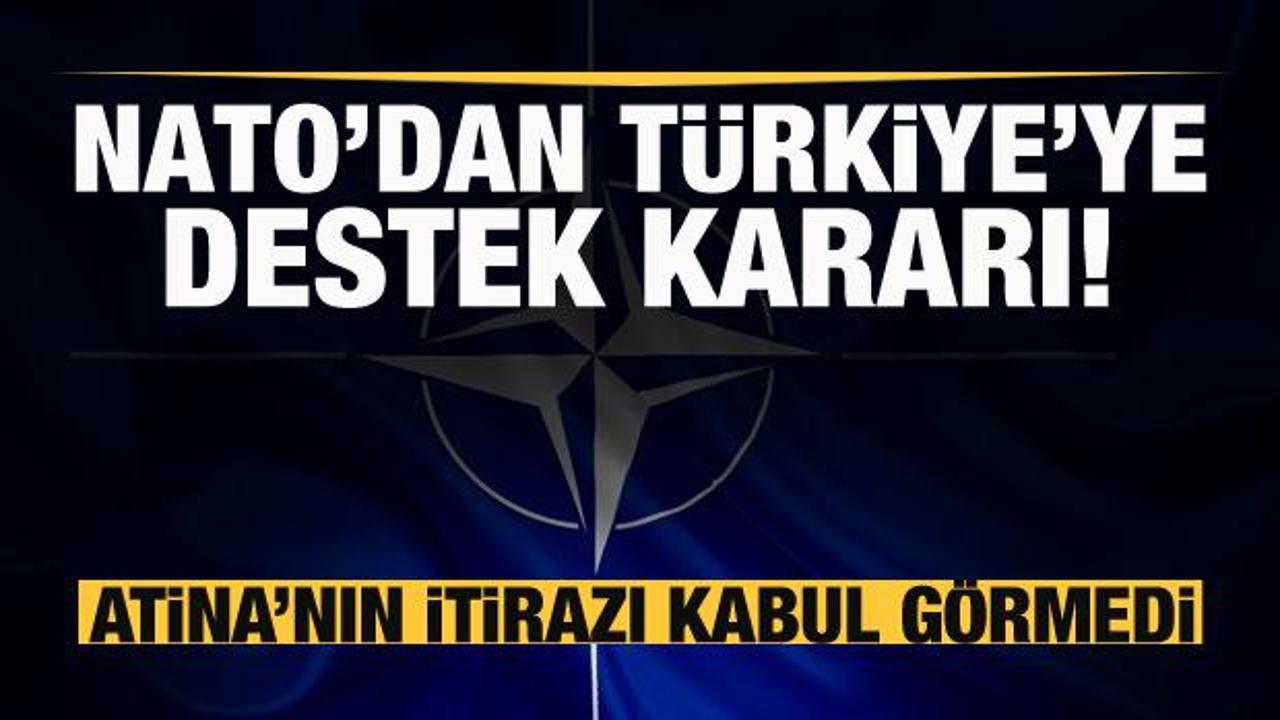 NATO'dan Türkiye'ye destek kararı! 