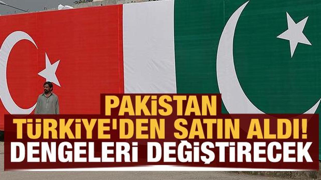 Pakistan Türkiye'den satın aldı! Dengeleri değiştirecek