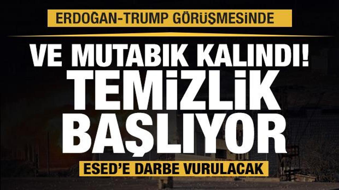 Son dakika: Erdoğan ve Trump görüştü! Temizlik başlıyor, Esed'e darbe vurulacak