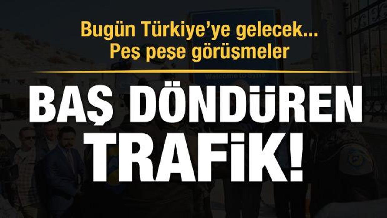 Ankara'da baş döndüren trafik!