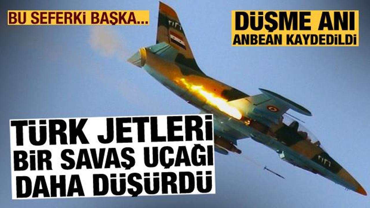 Bu seferki başka! Türk jetleri Suriye'de bir savaş uçağı daha düşürdü