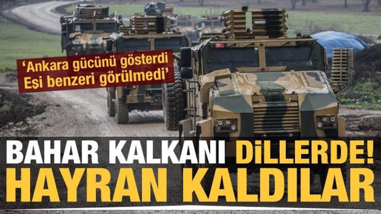 Türkiye'nin operasyonu dillerde! Hayran kaldılar: Ankara gücünü gösterdi