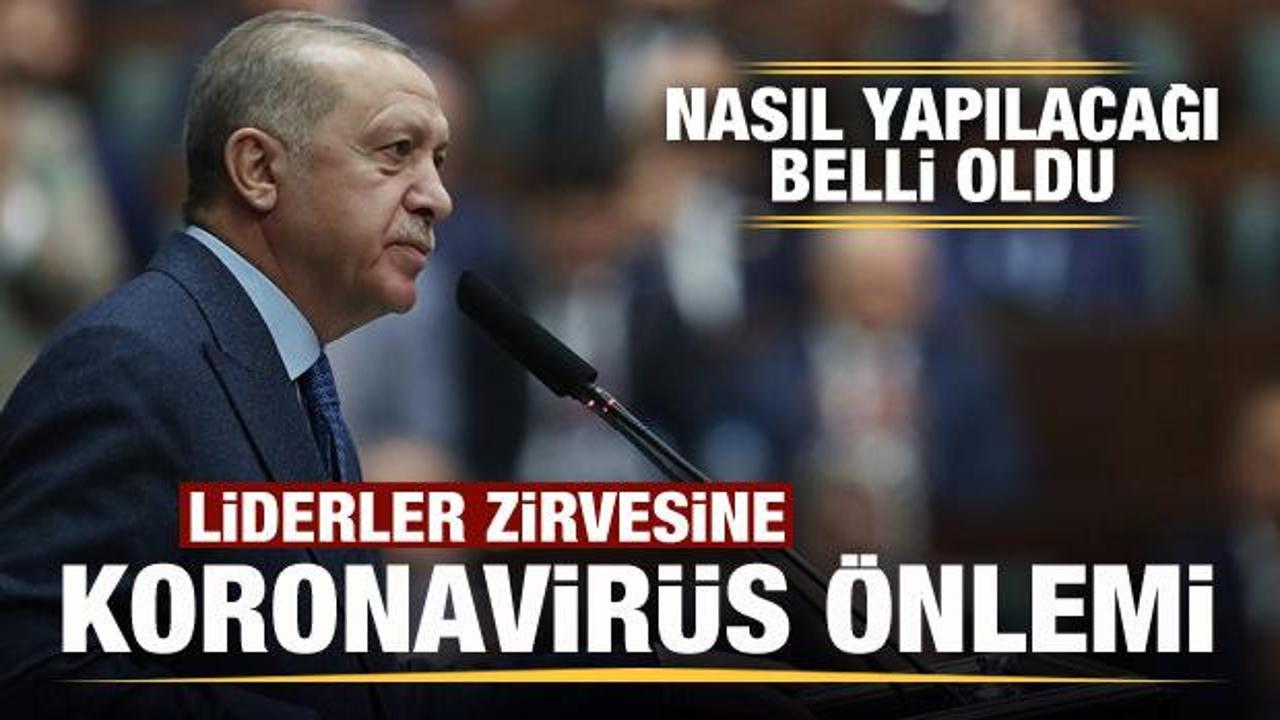 İstanbul'daki liderler zirvesine koronavirüs önlemi
