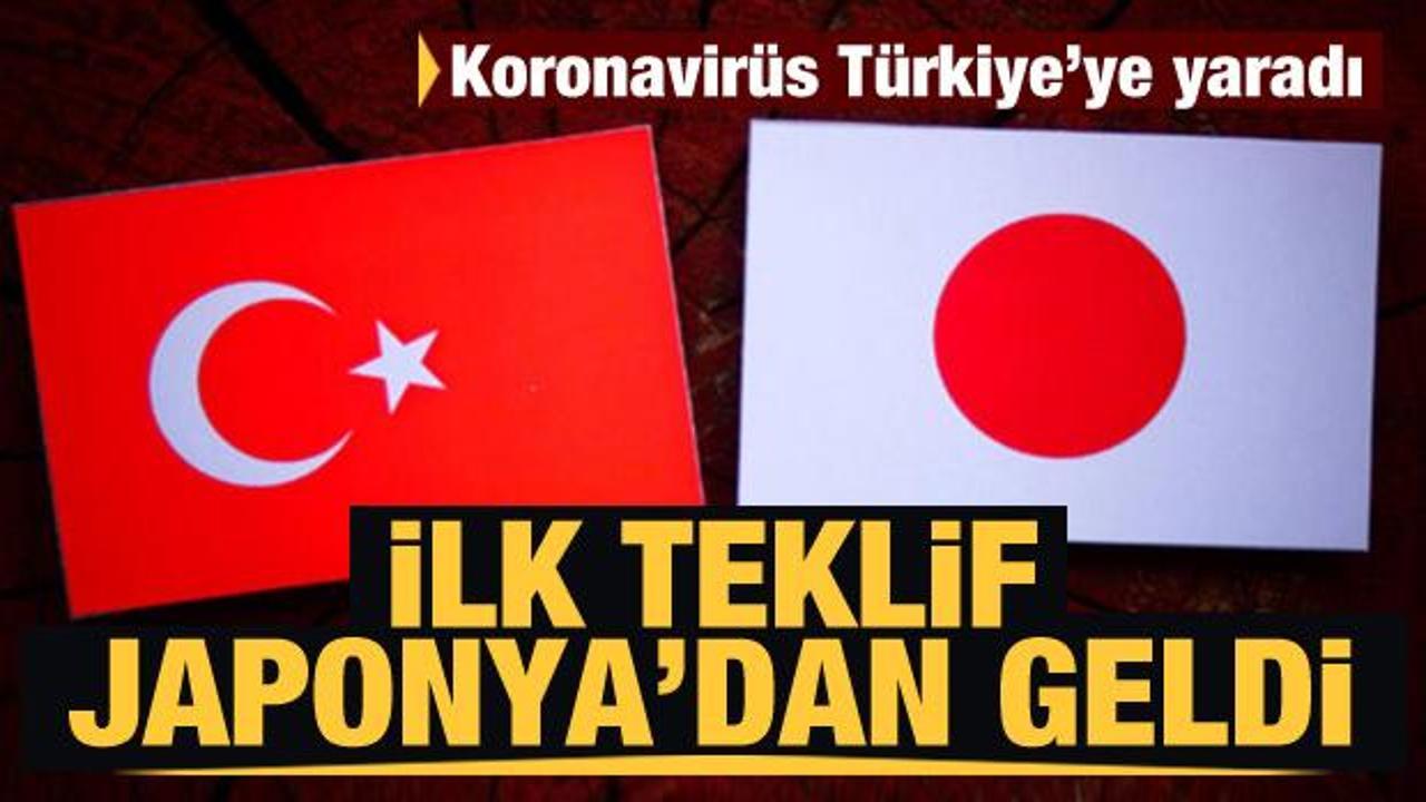 Koronavirüs Türkiye'ye yaradı! İlk teklif Japonya'dan geldi