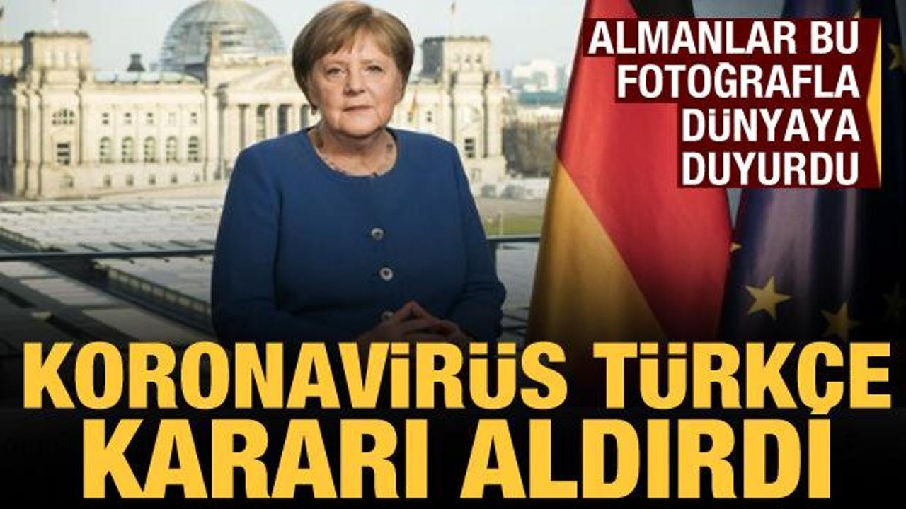 Der Spiegel dünyaya bu fotoğrafla duyurdu! Koronavirüs sürpriz 'Türkçe' kararı aldırdı