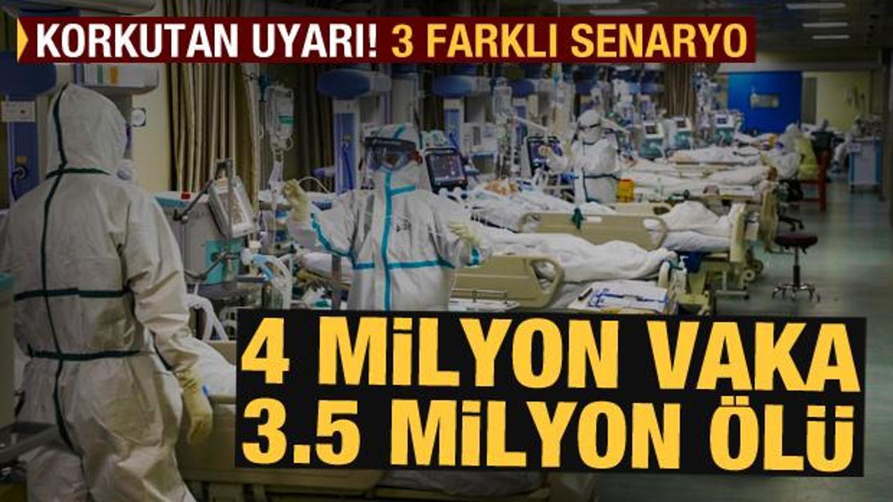 İran 3 farklı koronavirüs senaryosu açıkladı: 4 milyon vaka, 3,5 milyon ölü