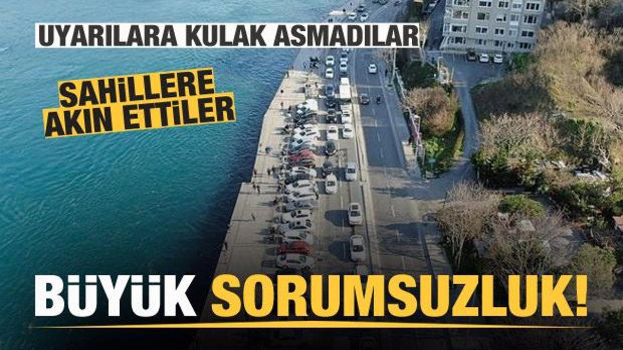 İstanbullular uyarılara kulak asmadı! Sahillere akın ettiler