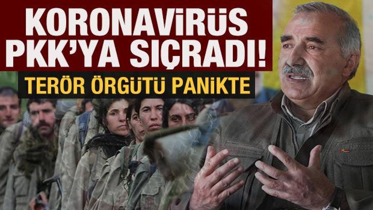 PKK'da koronavirüse yakalanan teröristler kaderlerine terk ediliyor