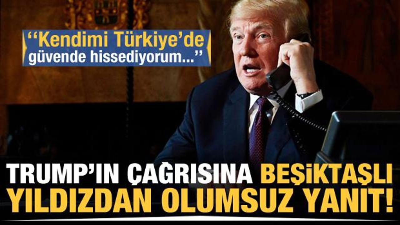 Trump'ın &ccedil;ağrısına Boyd'dan net yanıt: T&uuml;rkiye'de g&uuml;vendeyim