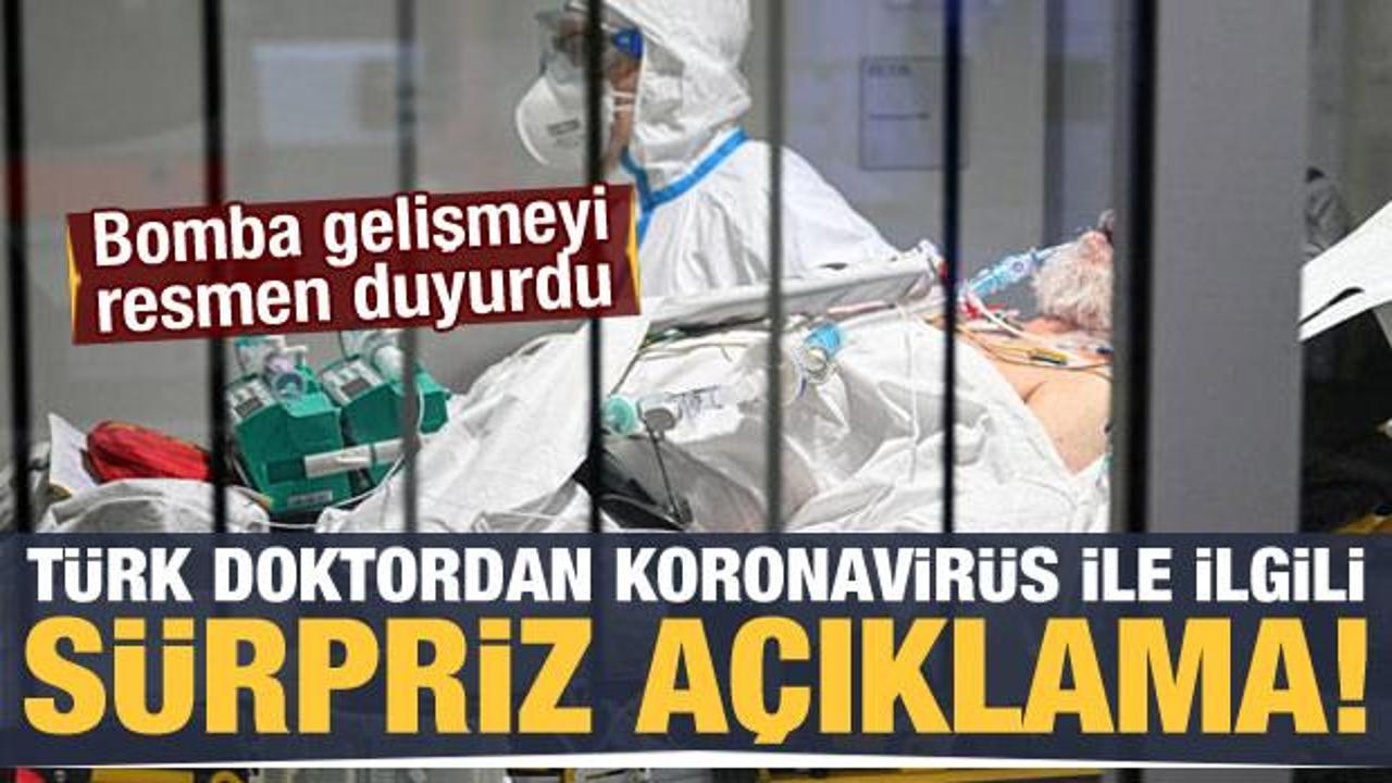 ABD'deki Türk doktordan bomba koronavirüs açıklaması! Sürpriz gelişmeyi duyurdu