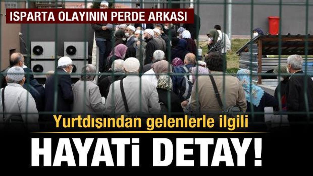 AK Parti'li Özel: Isparta’daki koronavirüs vakalarının 245'i misafir edilenler