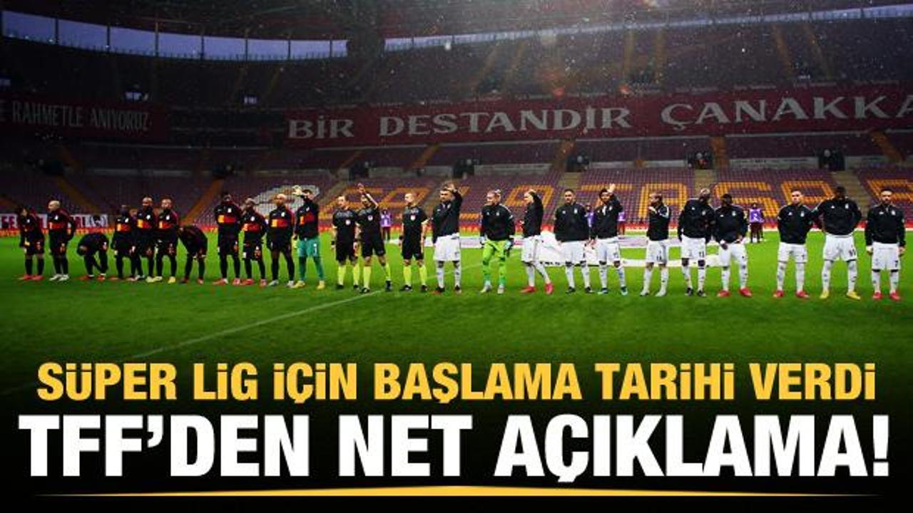 Nihat Özdemir'den Süper Lig açıklaması! Tarih verdi
