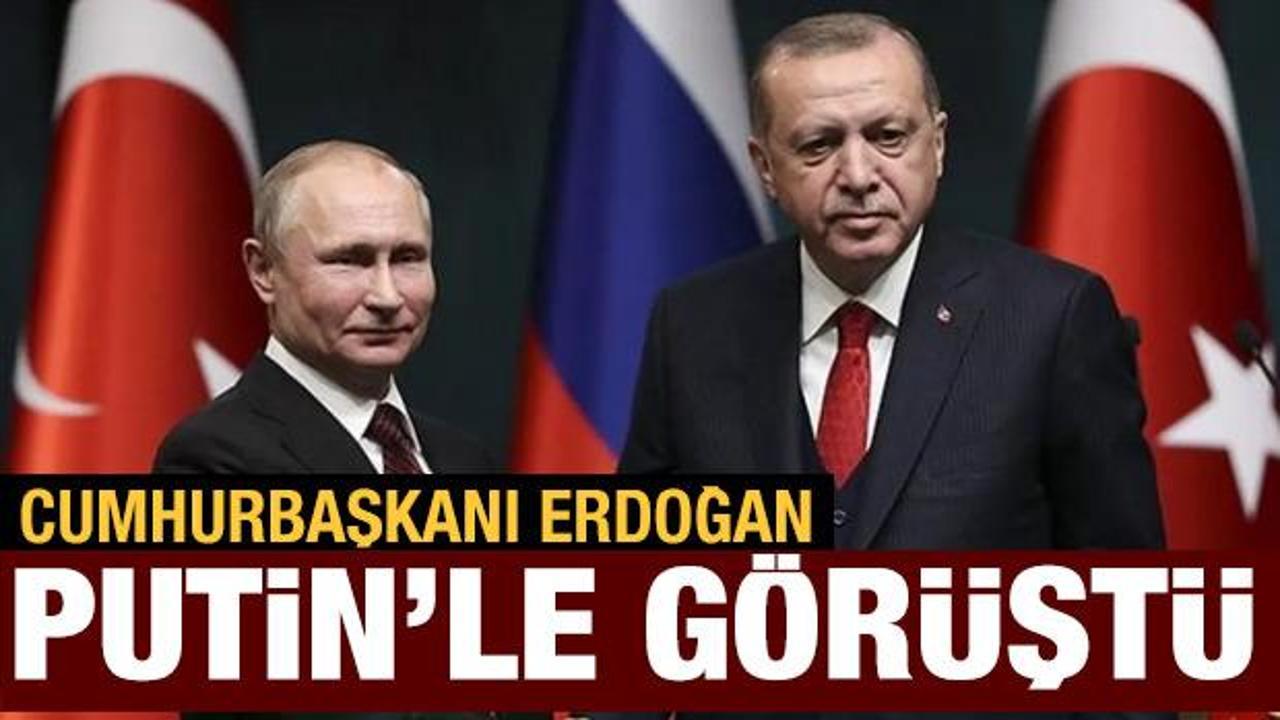 Son dakika haberi: Cumhurbaşkanı Erdoğan, Putin'le görüştü