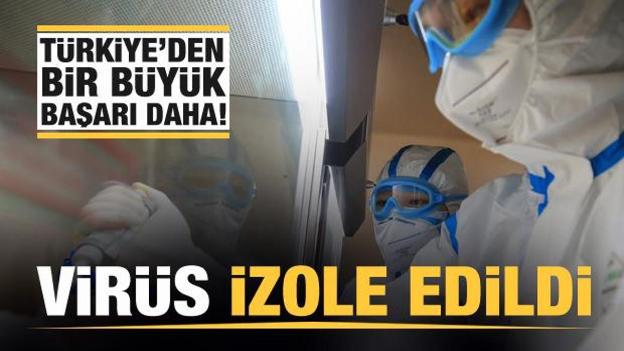 Türk bilim insanı başardı! Dev adım! Virüs izole edildi