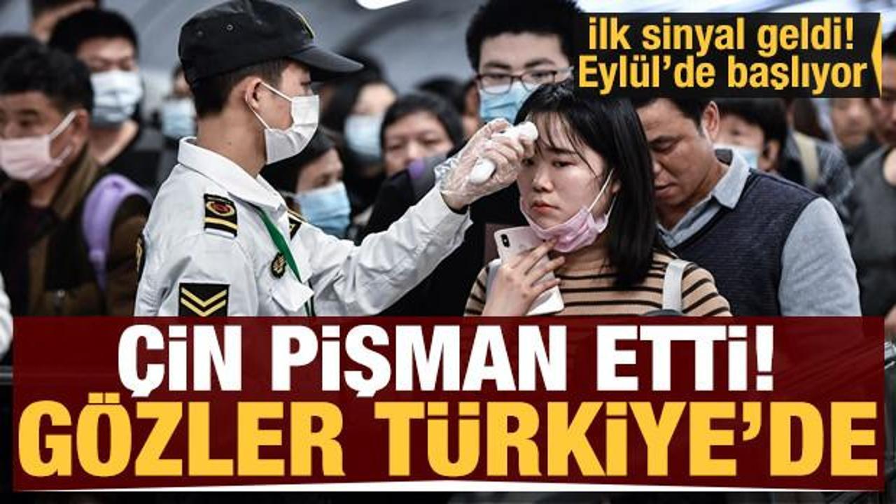 Çin pişman etti, gözler Türkiye'de! Eylül'de başlıyor