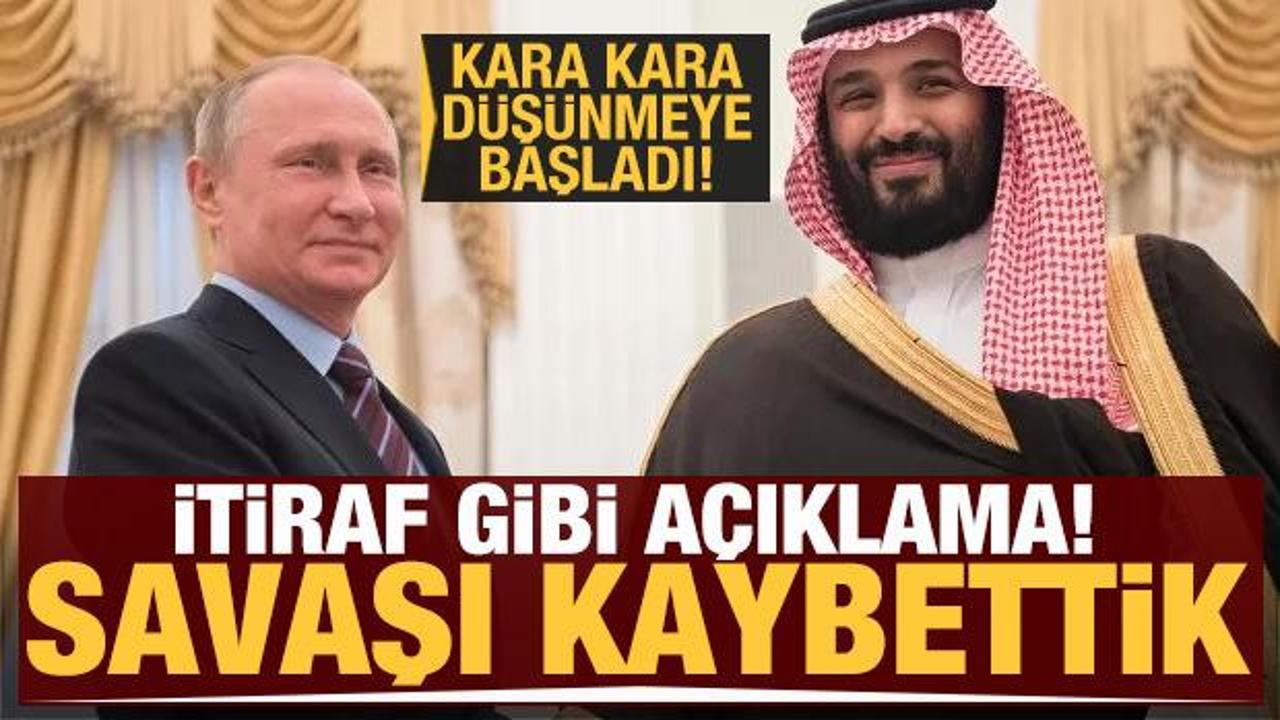 Suudi Arabistan Rusya'ya karşı savaşı kaybettiğini kabul etti