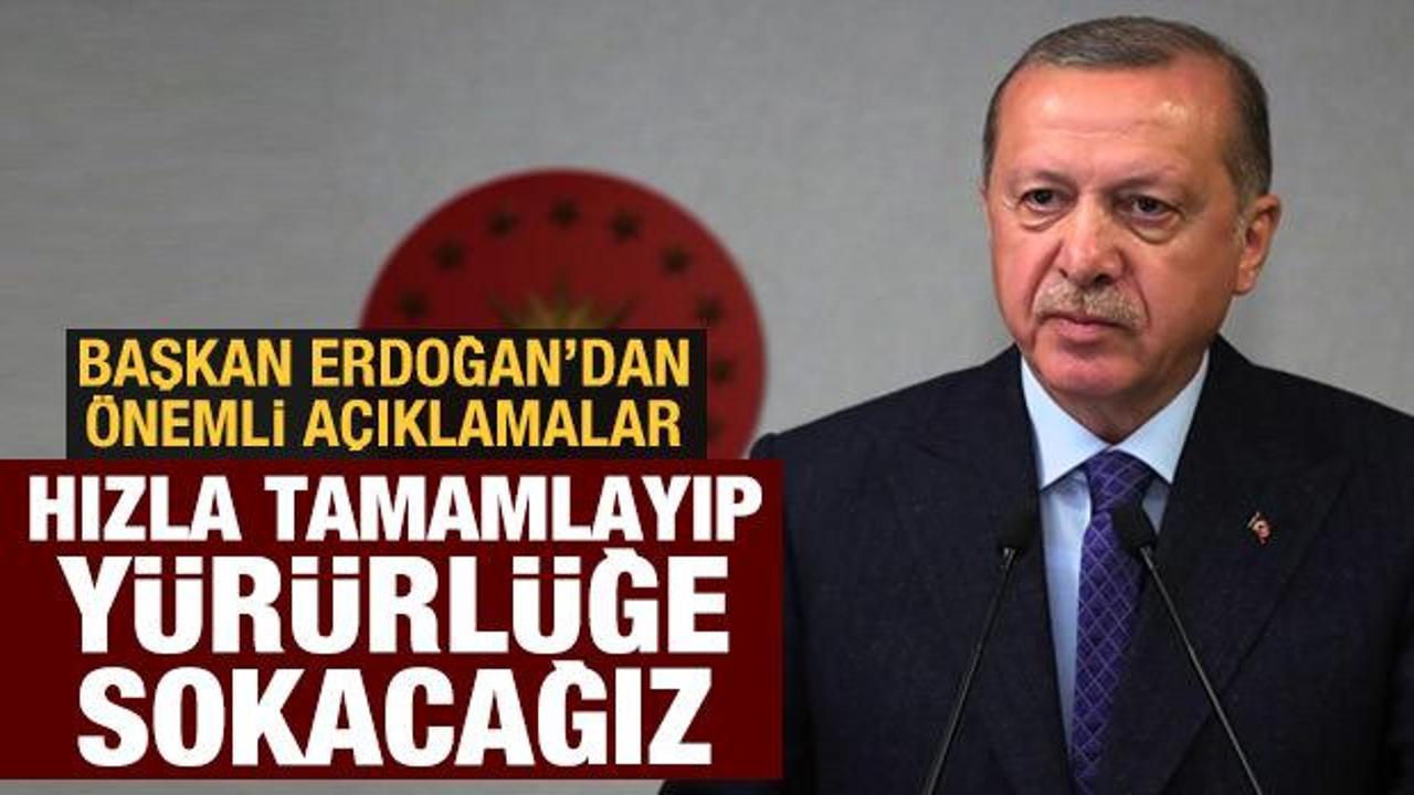 Son dakika haberi: Cumhurbaşkanı Erdoğan'dan infaz kanunu açıklaması