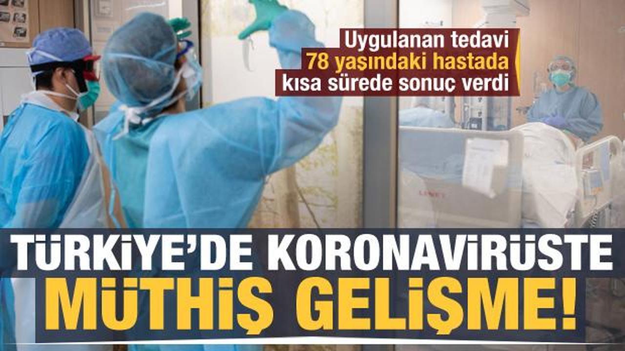 Türkiye'de koronavirüste müthiş gelişme! Birçok hastalığı vardı testleri negatife döndü
