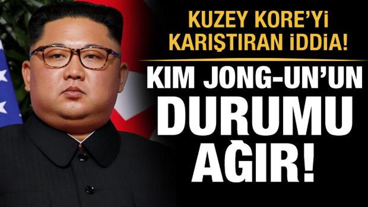 K. Kore bu iddiayı konuşuyor: Kim Jong-un durumu kritik!