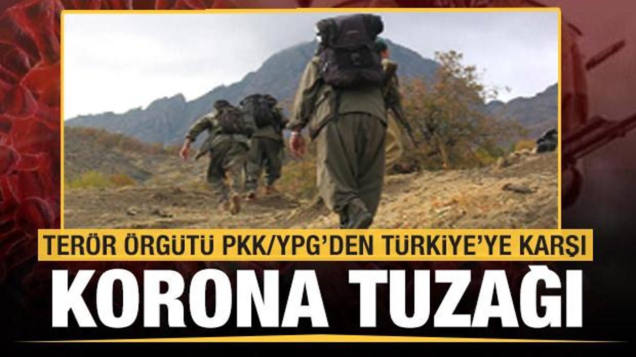 Terör örgütü PKK/YPG'dan alçak koronavirüs tezgahı
