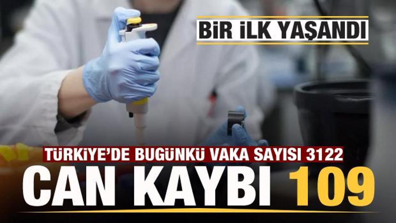 Türkiye'de koronavirüsten can kaybı ve vaka sayısı! Bir ilk gerçekleşti