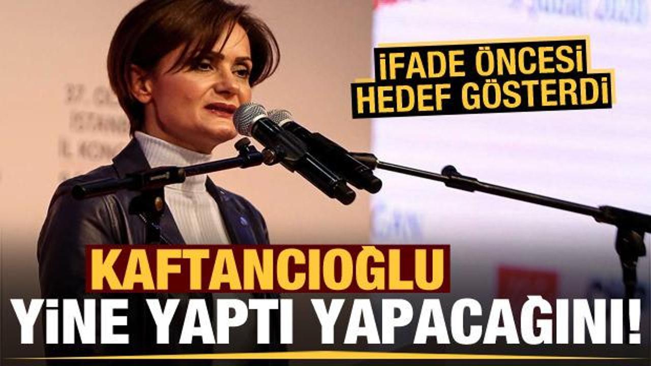 Canan Kaftancıoğlu, ifade öncesi savcıyı hedef aldı!