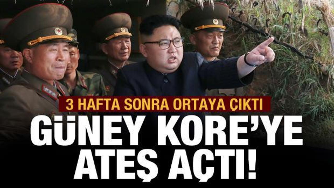 Kuzey Kore, Güney Kore sınırına ateş açtı