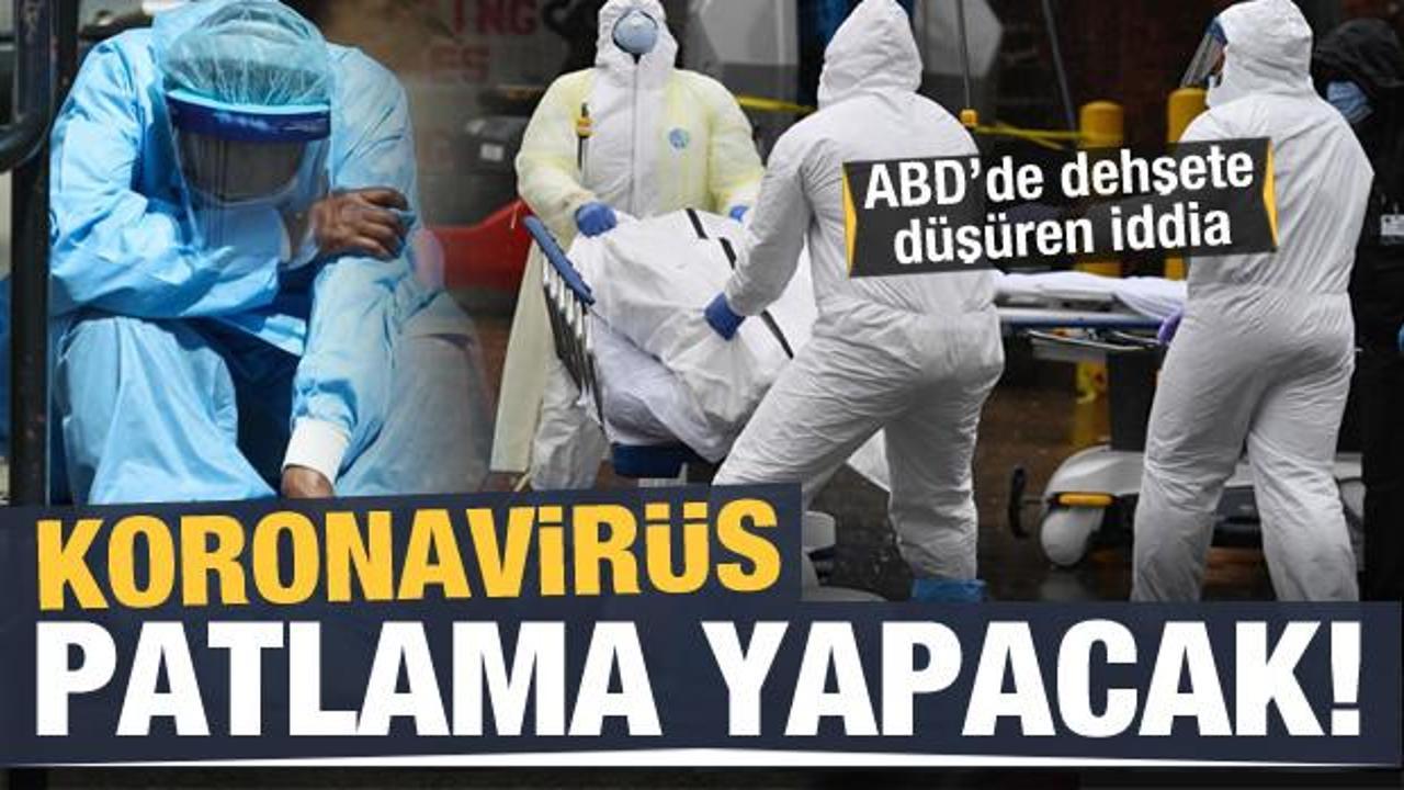 ABD'de korkun&ccedil; iddia! Koronavir&uuml;ste patlama olacak