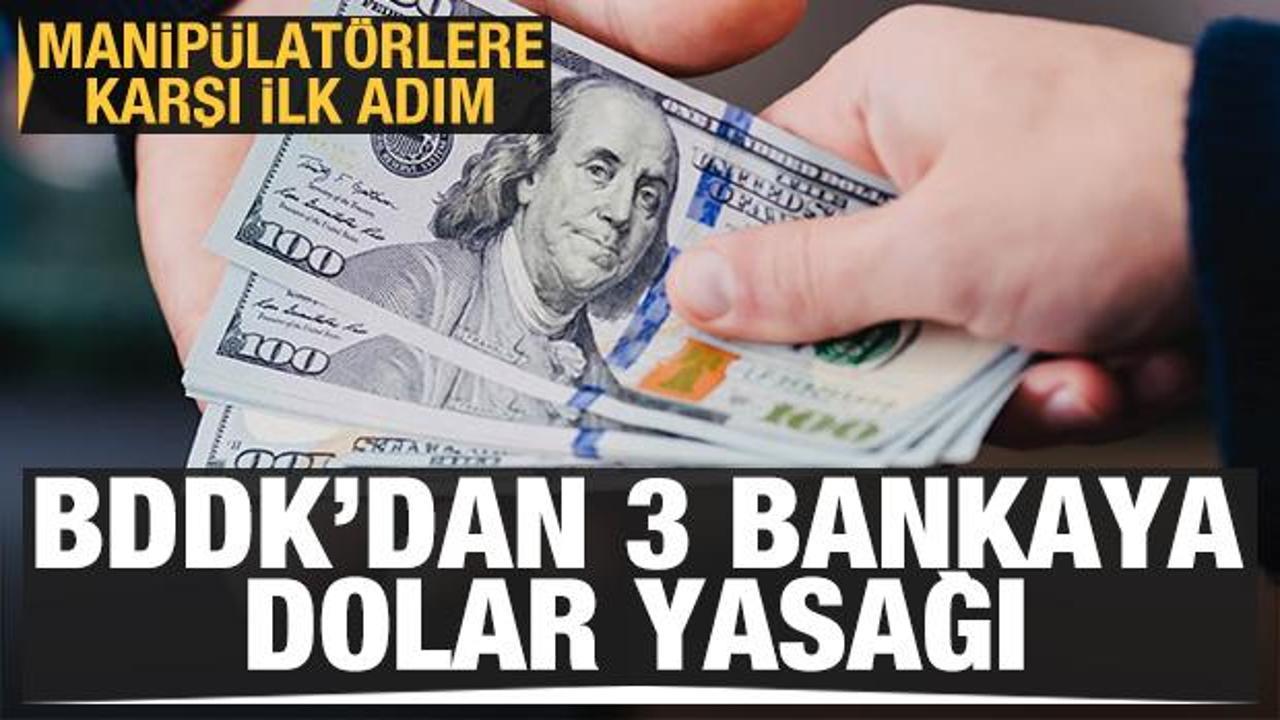 BDDK'dan üç bankaya işlem yasağı