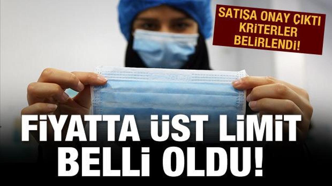 Maske en fazla 1 TL olacak