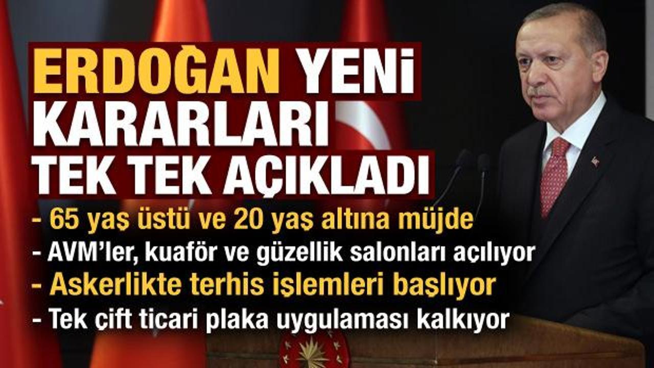 Ve Erdoğan yeni kararlar açıkladı! Peş peşe müjdeleri verdi