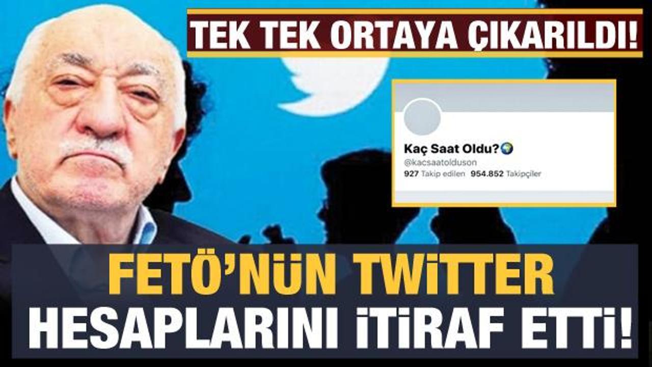 Tutuklanan FETÖ'cü itiraf etti: Örgütün twitter hesapları ortaya çıktı