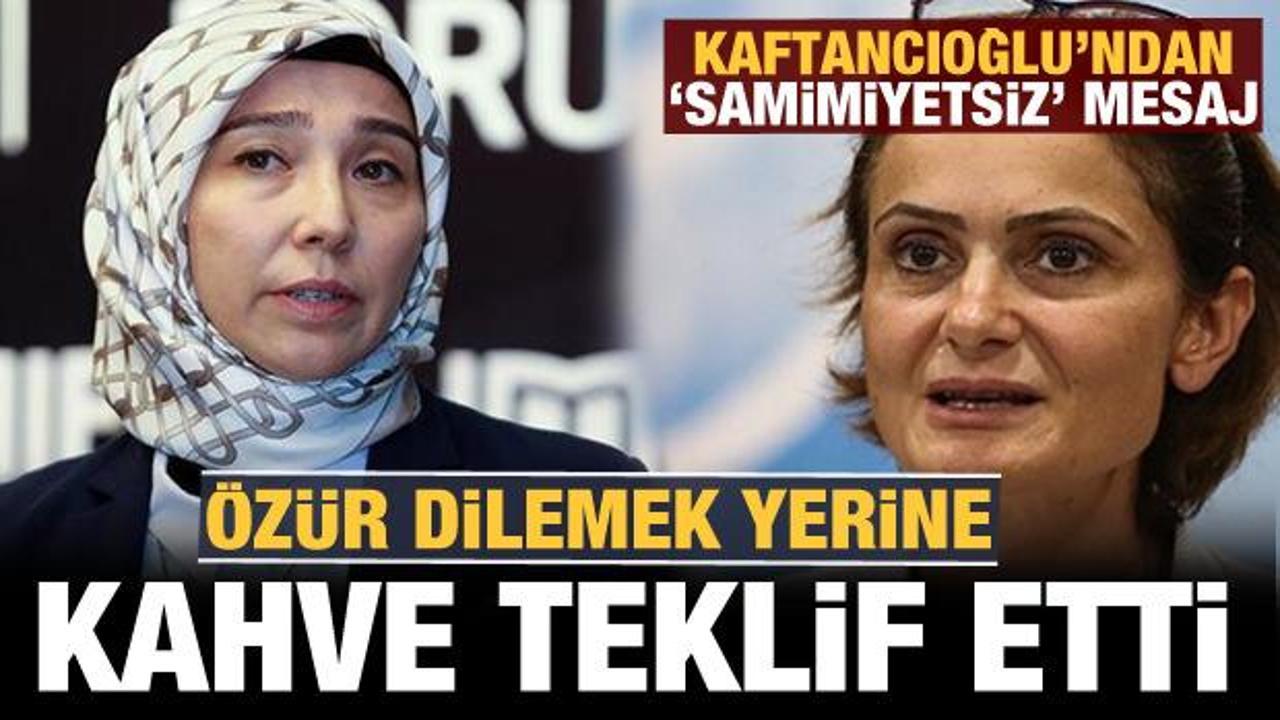 Fatmanur Altun, özürden kaçan Kaftancıoğlu'na ders verdi!