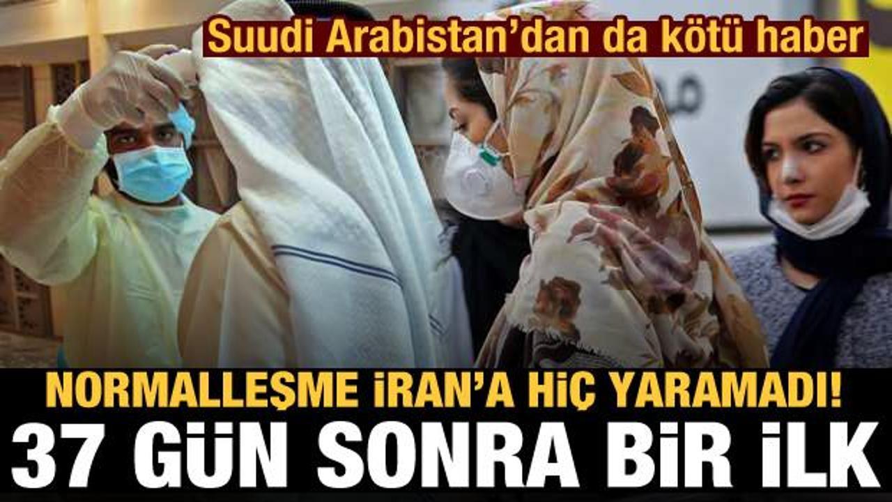 Koronavir&uuml;ste normalleşen İran'da 37 g&uuml;n sonra bir ilk! Suudi Arabistan'dan da k&ouml;t&uuml; haber